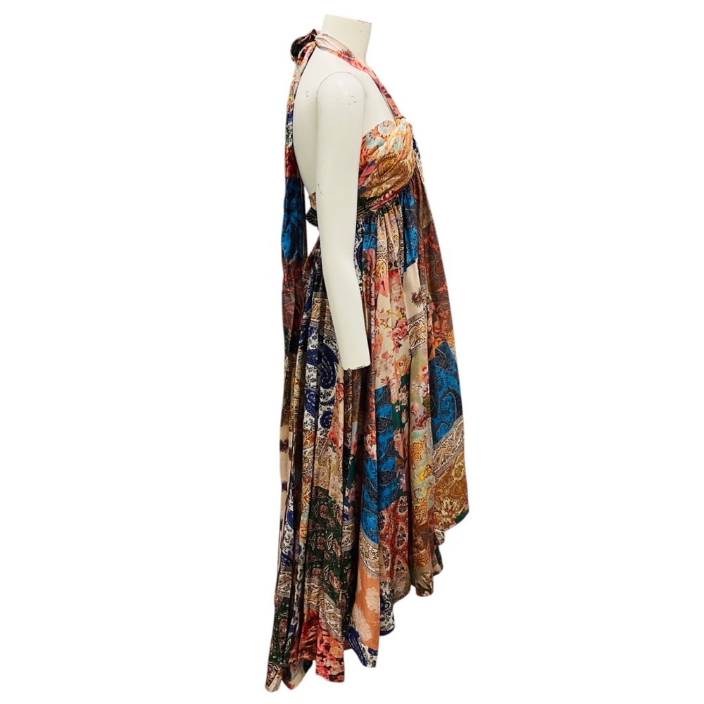ZIMMERMANN MULTICOLOR PATCH PAISLEY DEVI HALTER M… - image 2